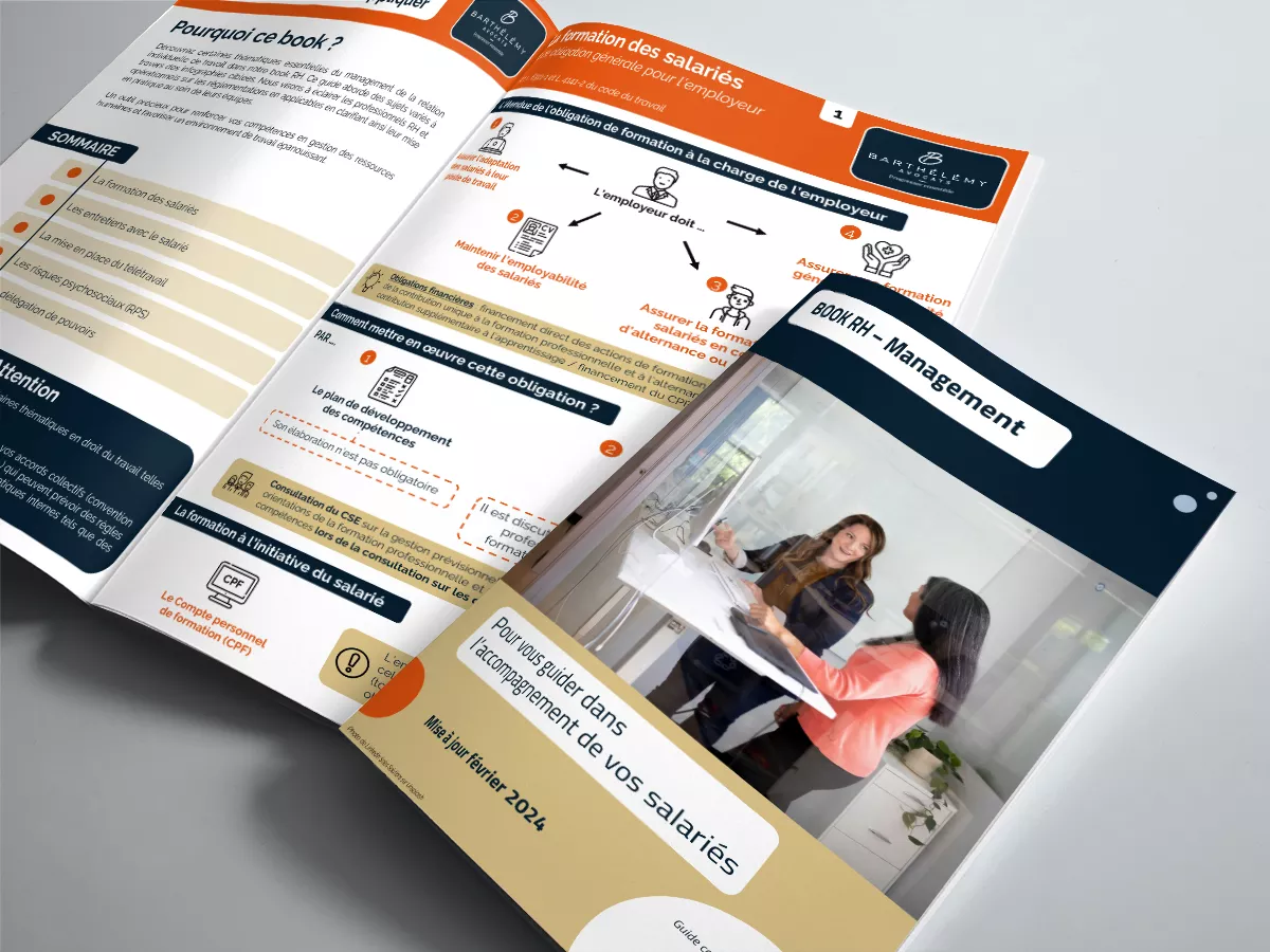 Image illustrant l'infographie Book - Le management des salariés